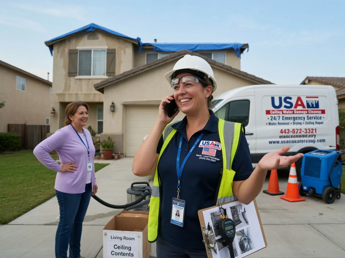 Ceiling Water Damage Restoration Fall River, WI FAQs