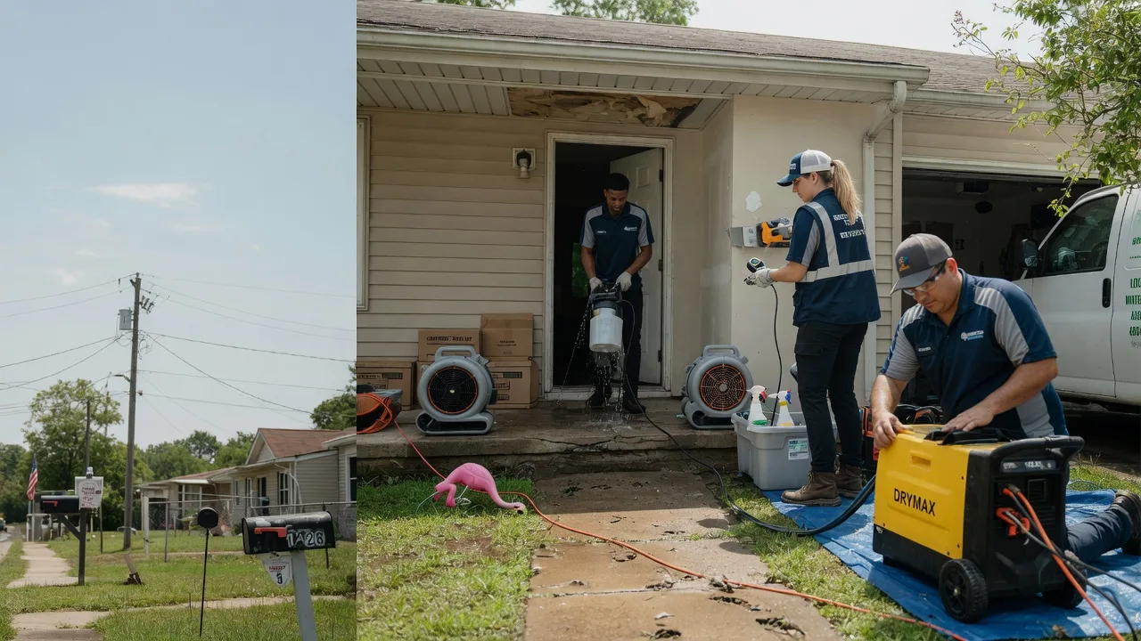 Storm Damage Water Removal in Fall River, WI near me